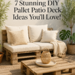 Transform Your Backyard: 7 Stunning DIY Pallet Patio Deck Ideas You’ll Love!