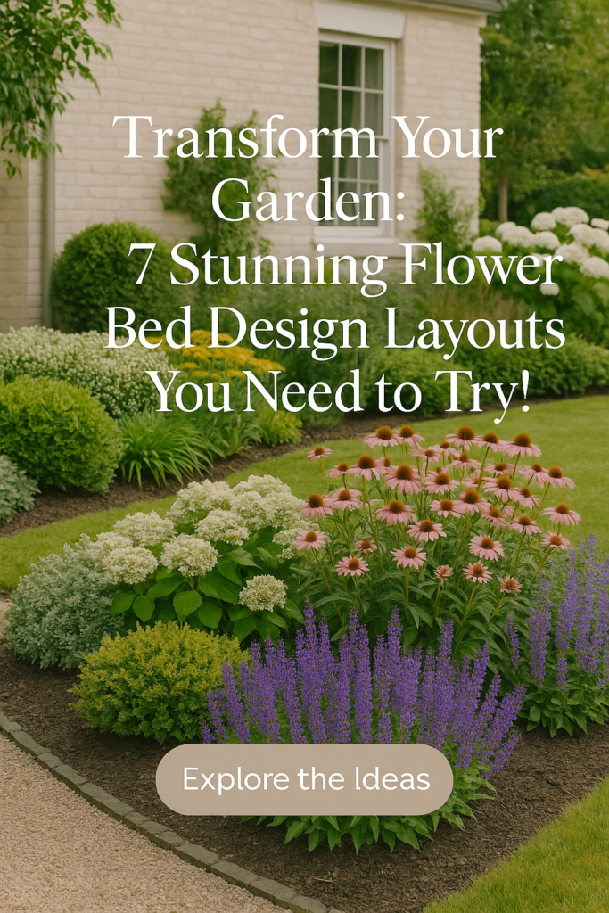 Transform Your Garden: 7 Stunning Flower Bed Design Layouts You Need to Try!