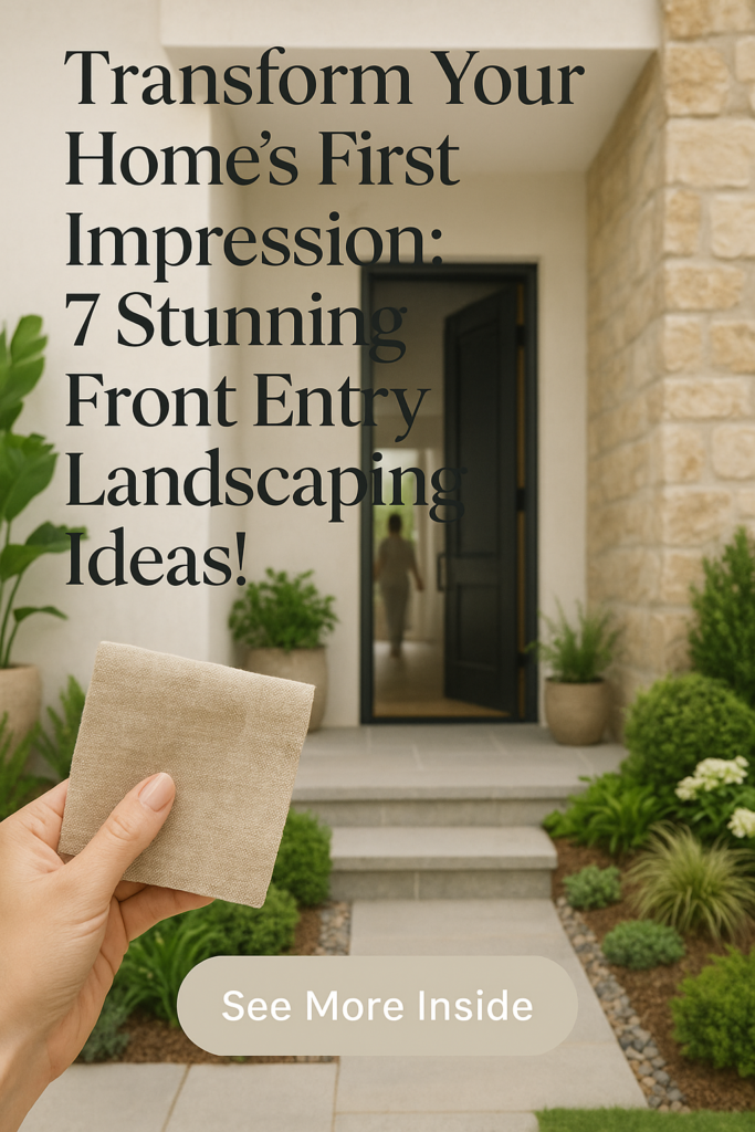 Transform Your Home’s First Impression: 7 Stunning Front Entry Landscaping Ideas!