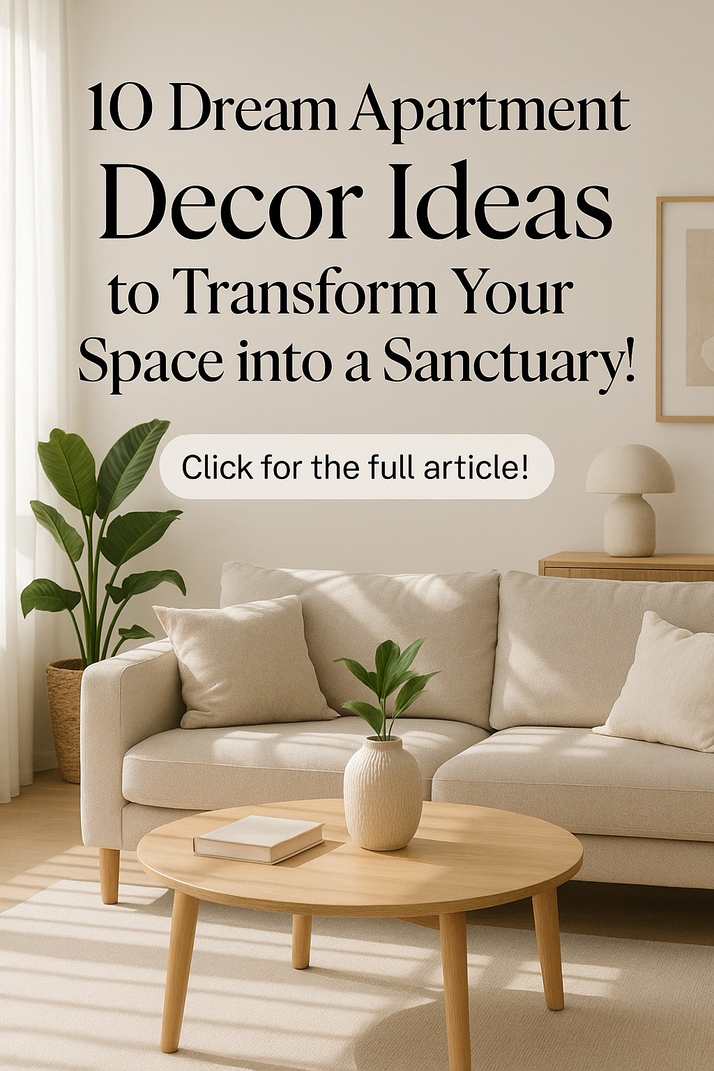10 Dream Apartment Decor Ideas to Transform Your Space into a Sanctuary ...