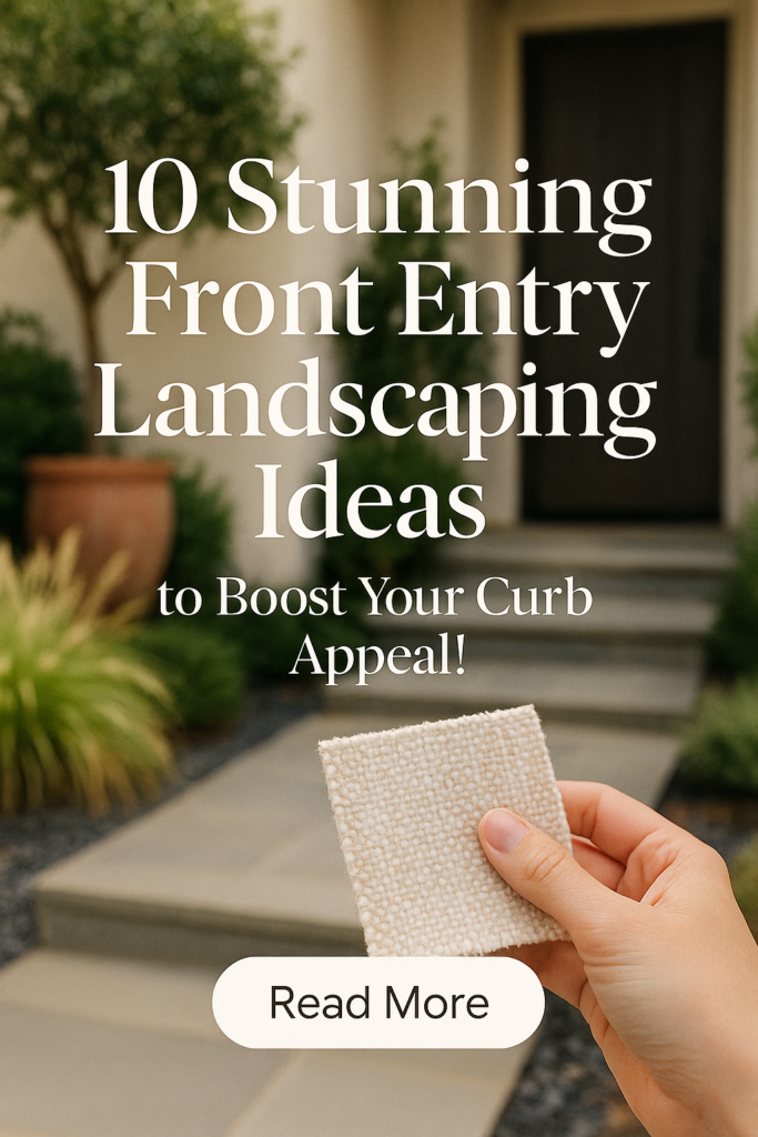 10 Stunning Front Entry Landscaping Ideas to Boost Your Curb Appeal!