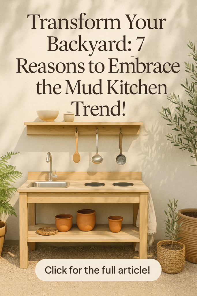 Transform Your Backyard: 7 Reasons to Embrace the Mud Kitchen Trend!