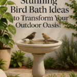 10 Stunning Bird Bath Ideas to Transform Your Outdoor Oasis!