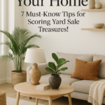 Transform Your Home: 7 Must-Know Tips for Scoring Yard Sale Treasures!