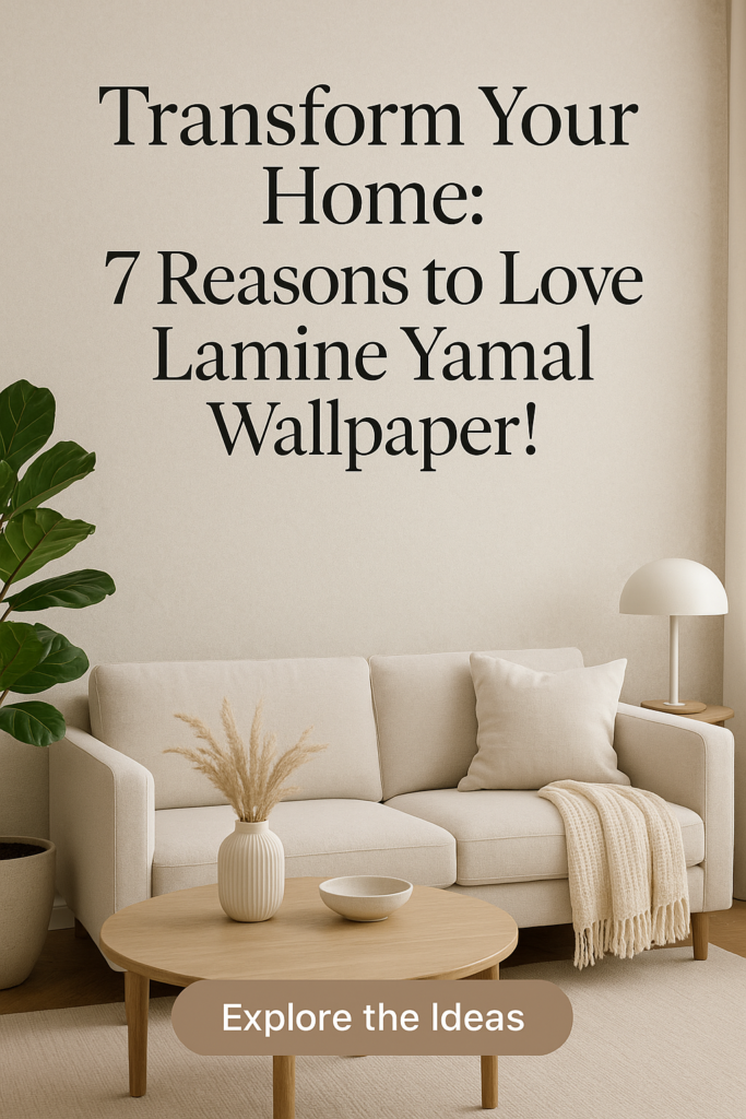 Transform Your Home: 7 Reasons to Love Lamine Yamal Wallpaper!