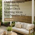 Transform Your Outdoor Space: 7 Stunning Under Deck Skirting Ideas You Need to Try!