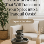 10 Stunning DIY Fountain Ideas That Will Transform Your Space into a Tranquil Oasis!