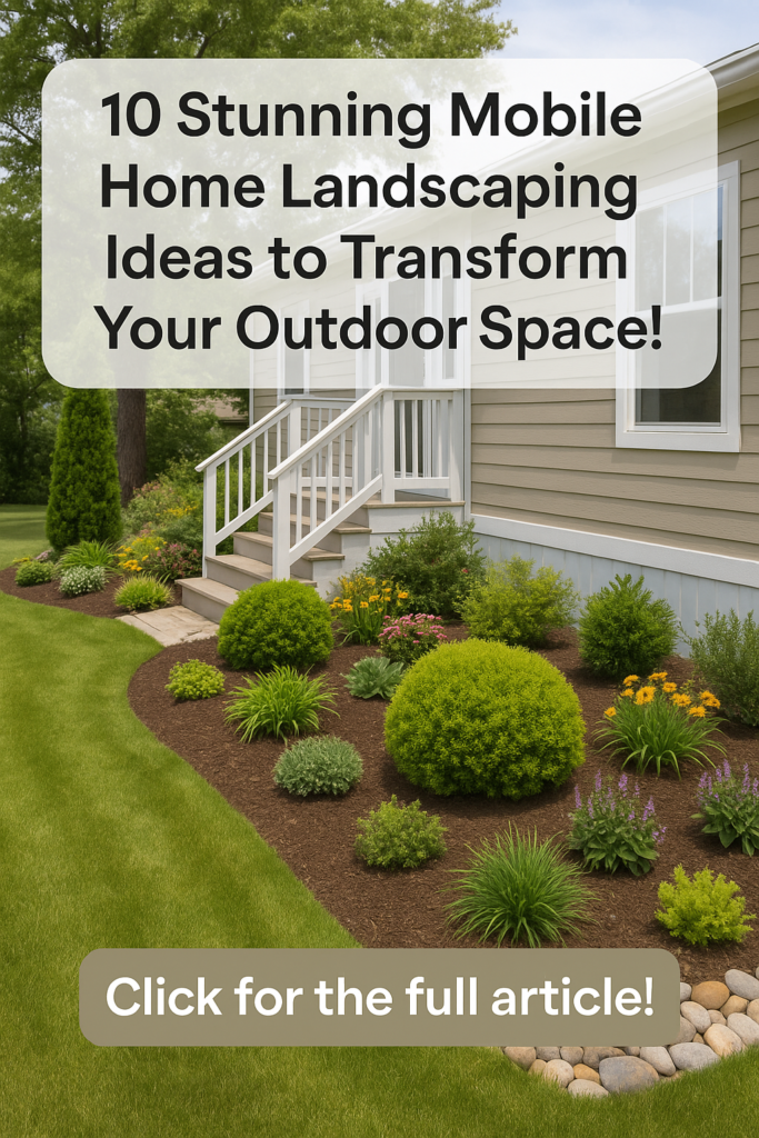 10 Stunning Mobile Home Landscaping Ideas to Transform Your Outdoor ...