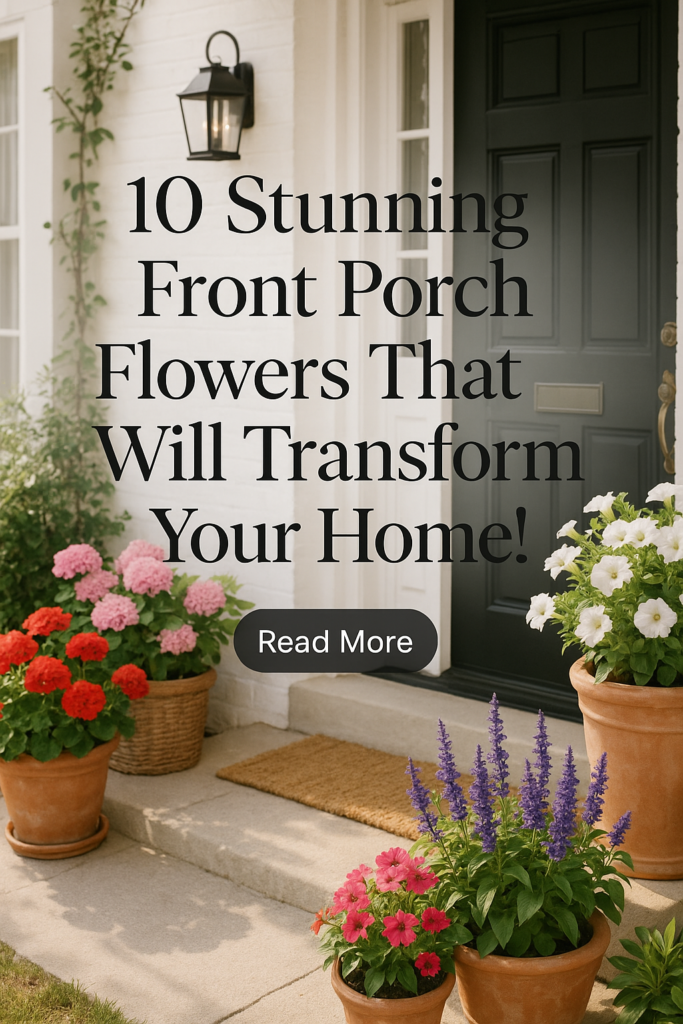10 Stunning Front Porch Flowers That Will Transform Your Home!
