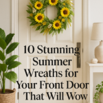 10 Stunning Summer Wreaths for Your Front Door That Will Wow Your Guests!