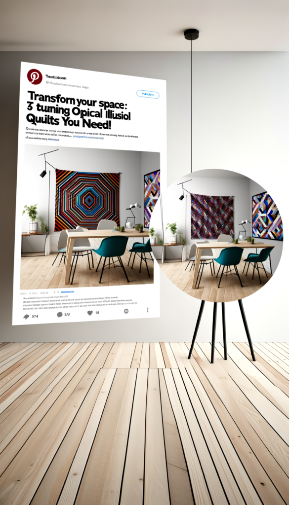 Transform Your Space: 7 Stunning Optical Illusion Quilts You Need!
