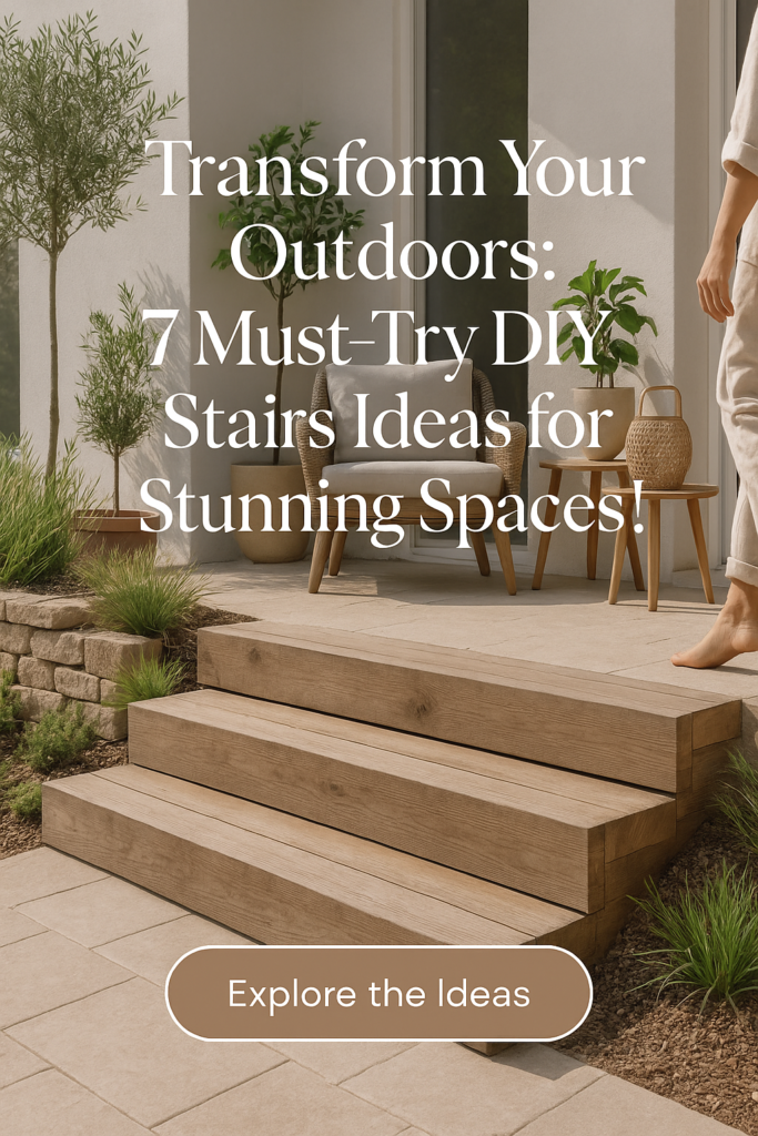 Transform Your Outdoors: 7 Must-Try DIY Stairs Ideas for Stunning Spaces!