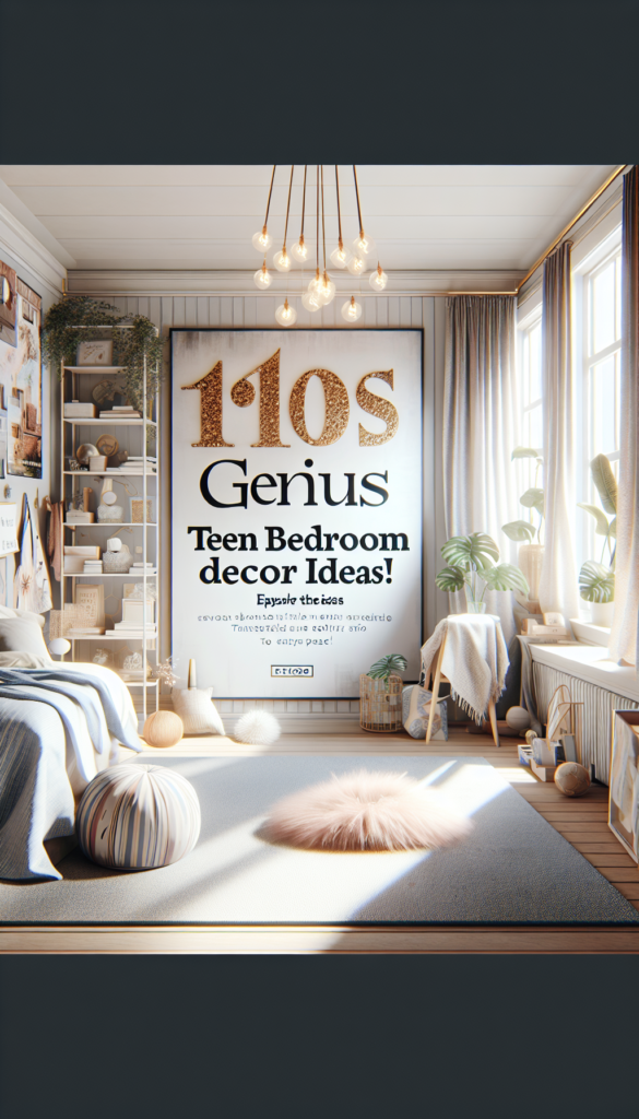 10 Genius Teen Bedroom Decor Ideas to Transform Any Space!