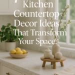 7 Stunning Kitchen Countertop Decor Ideas That Transform Your Space!