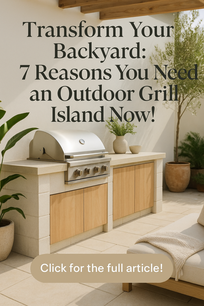Transform Your Backyard: 7 Reasons You Need an Outdoor Grill Island Now!