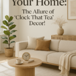 Transform Your Home: The Allure of 'Clock That Tea' Decor!