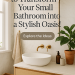 10 Genius Ideas to Transform Your Small Bathroom into a Stylish Oasis!