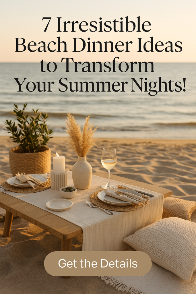 7 Irresistible Beach Dinner Ideas to Transform Your Summer Nights!