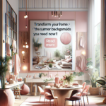 Transform Your Home: The 'Summer Backgrounds Pink' Trend You Need Now!