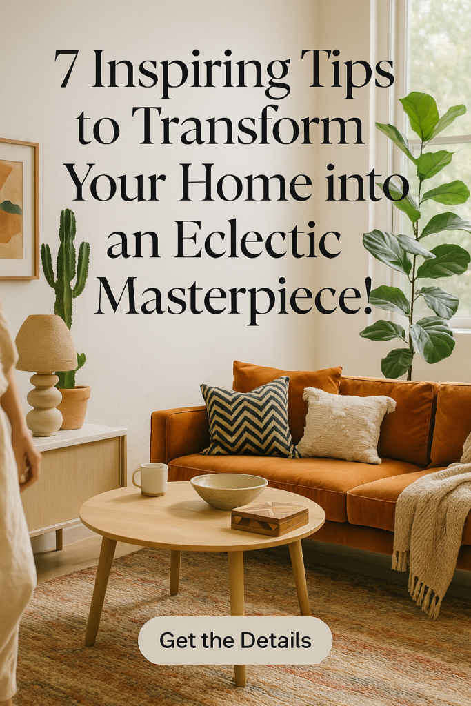 7 Inspiring Tips to Transform Your Home into an Eclectic Masterpiece!