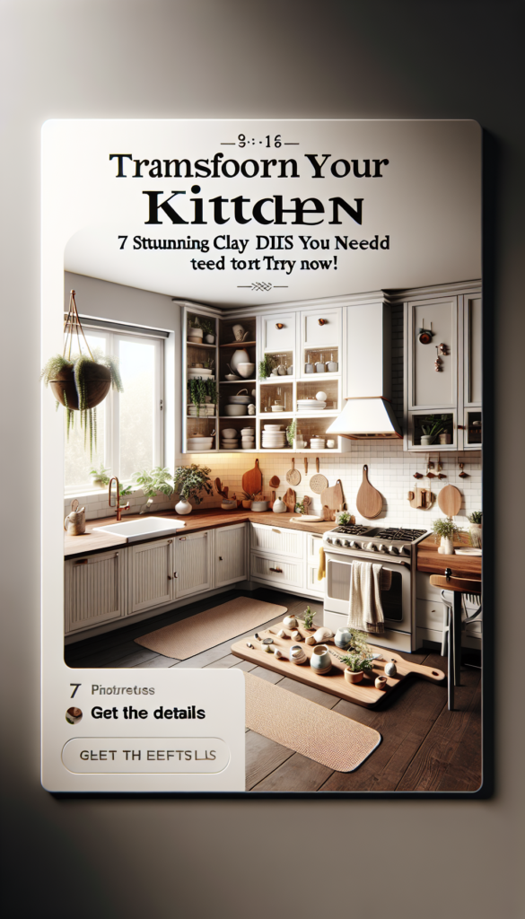 Transform Your Kitchen: 7 Stunning Clay Magnet DIYs You Need to Try Now!
