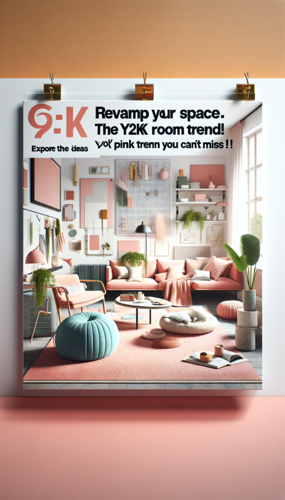 Revamp Your Space: The Y2K Pink Room Trend You Can't Miss!