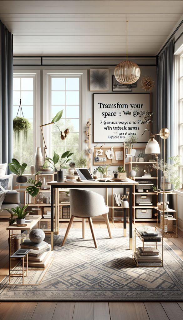 Transform Your Space: 7 Genius Ways to Elevate Your Home with Teacher Desk Areas