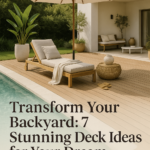 Transform Your Backyard: 7 Stunning Deck Ideas for Your Dream Pool Oasis!