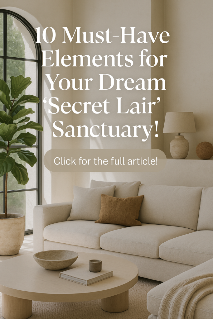 10 Must-Have Elements for Your Dream 'Secret Lair' Sanctuary ...