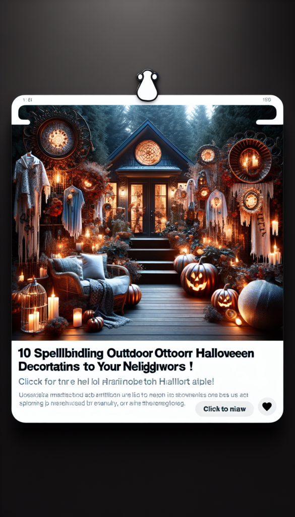 10 Spellbinding Outdoor Halloween Decorations to Haunt Your Neighbors