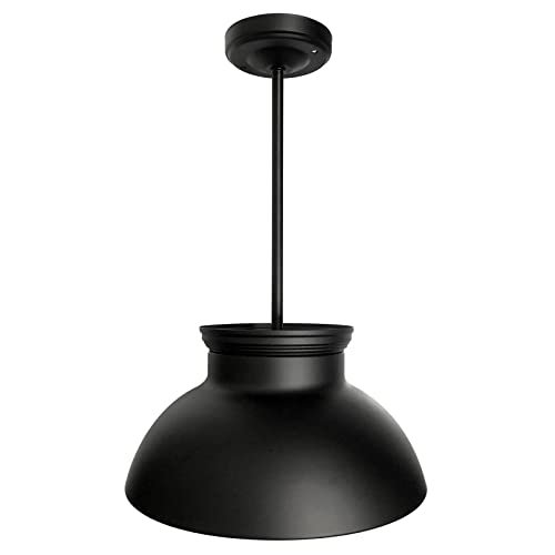 Dream lighting RV Interior LED Vintage Dinette Ceiling Light Fixture with LED Edison Bulb for 12 Volt DC Motor Home Trailer Kitchen Island Lamp – Matte Black, 3500K, no Switch