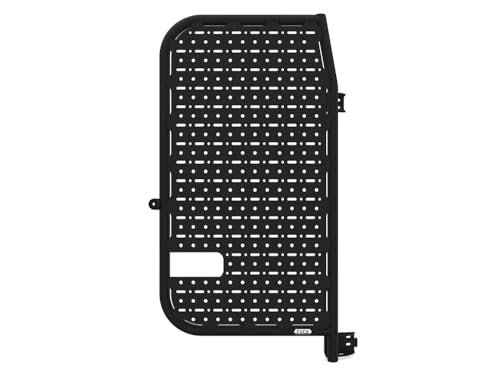 Flatline Van Co. Rear Door Platform for 2019-2026 Mercedes Benz Sprinter Vans | Integrated Mounting Holes for Storing Gear | Durable & Lightweight Design | Powder Coated Finish (Passenger)