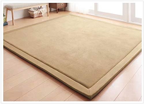 V-mix Children's Play Mat - Handmade Weaving Plush Foam Rug for Baby, Toddler & Children's Play Blanket, Yoga & Exercise Mat - Cushy, Soft & Thick Hypoallergenic, Non-Toxic, Reversible