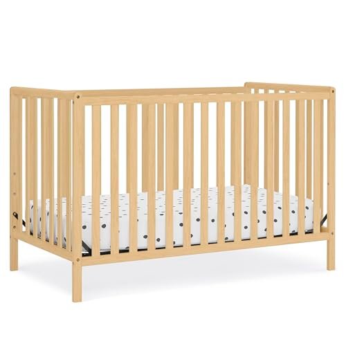 Delta Children Heartland 4-in-1 Convertible Crib, Natural