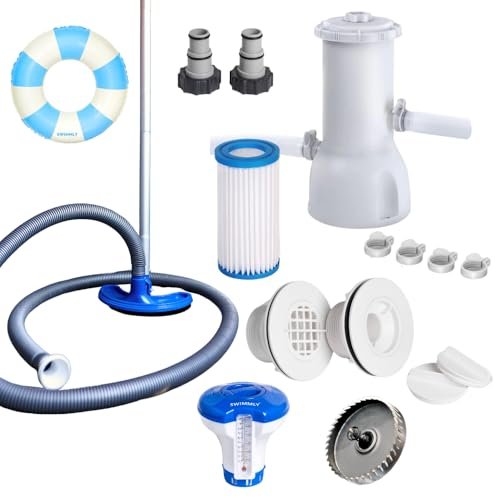 Stock Tank Pool DIY Starter Kit Plus (w/ 1,000 GPH Filter Pump)
