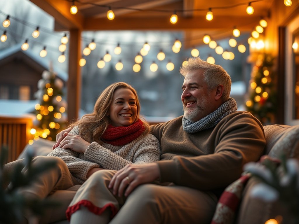 Brightown G40 patio lights: turn a plain patio into a warm Alpine holiday lounge in one night