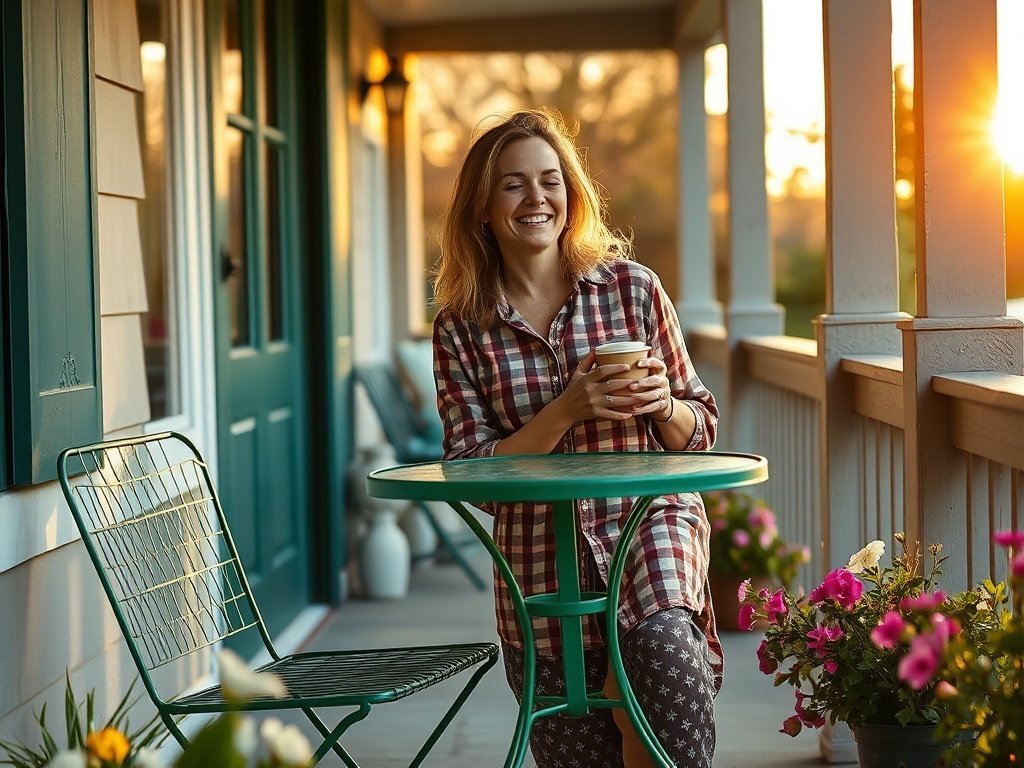 How a Retro Green 3-Piece Patio Set Can Turn a Bare Porch Into a Spring Hangout in One Afternoon