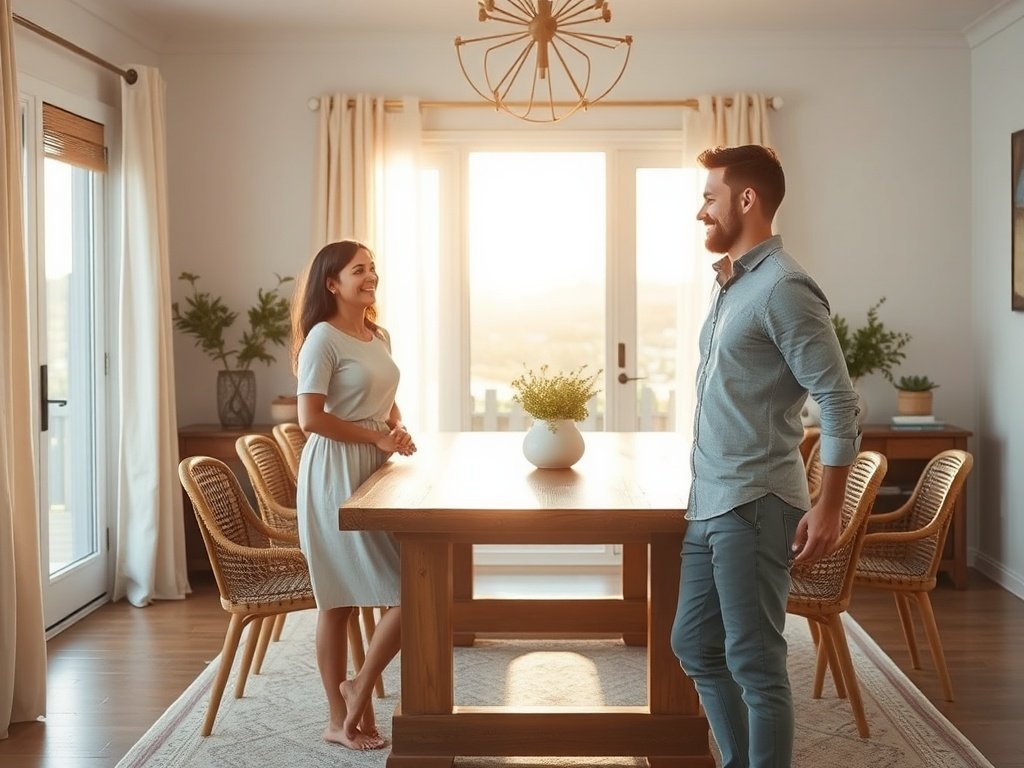 How a 72-inch farmhouse table can anchor an Australian coastal dining room in one weekend
