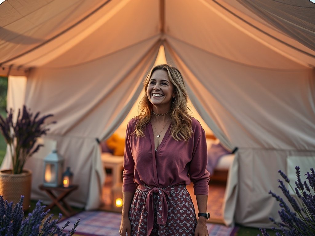 How to Turn a Lavender-Themed Getaway Into a Four-Season Glamping Setup Without Guessing If Your Shelter Will Hold Up