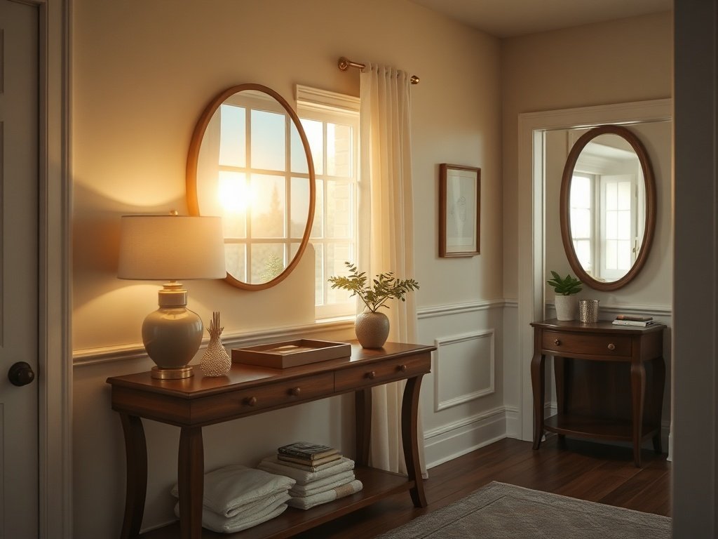 How a 63-Inch Fluted Walnut Console Table Can Make Your Entryway Look Curated in One Afternoon