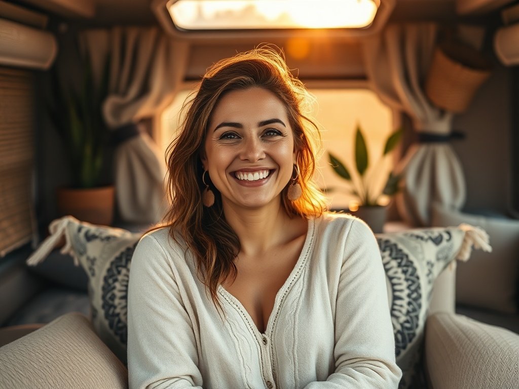 Turn a plain camper dinette into a boho retreat in under an hour with one budget-friendly cover upgrade