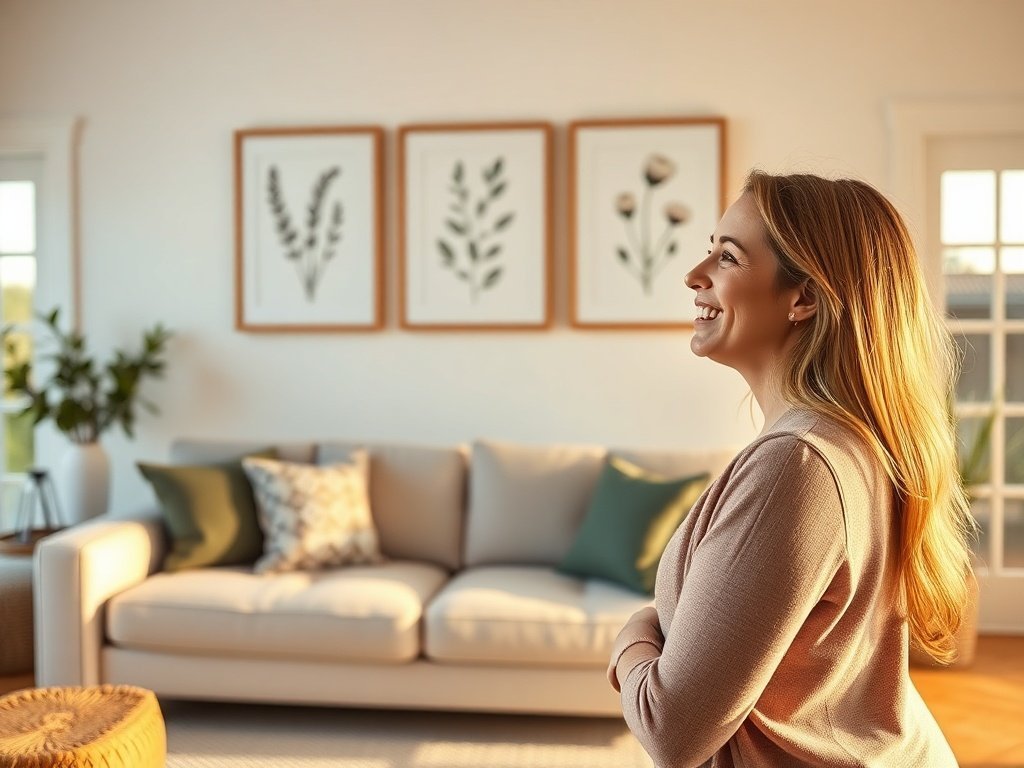 Transform a Plain Wall in 10 Minutes with a 3-Piece Neutral Botanical Set That Makes a Room Feel Finished