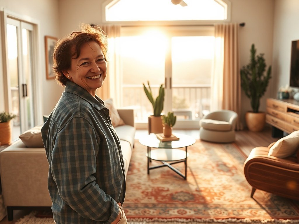 From bare floor to finished room: how a 9’x12′ washable boho rug can anchor a desert living room in one step