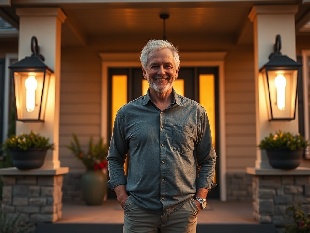 Turn a Plain Front Entry Into a More Expensive-Looking Home at Night With This 24″ 2-Pack Wall Light Upgrade