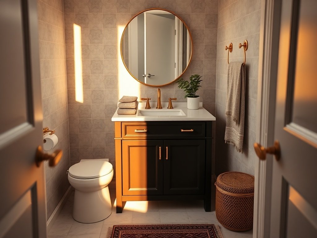 From cluttered to calm in one weekend: how a 24-inch vanity can transform a small bathroom