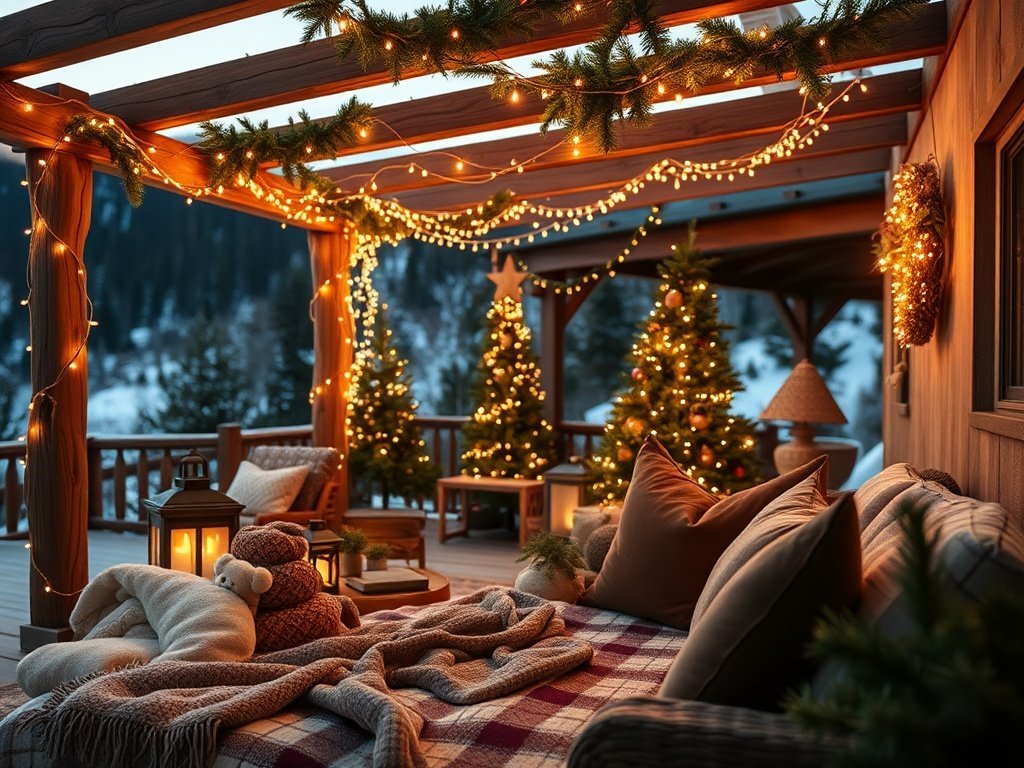 Turn a plain Alpine lounge into a warmer, magazine-worthy retreat in one evening with plug-in string lights
