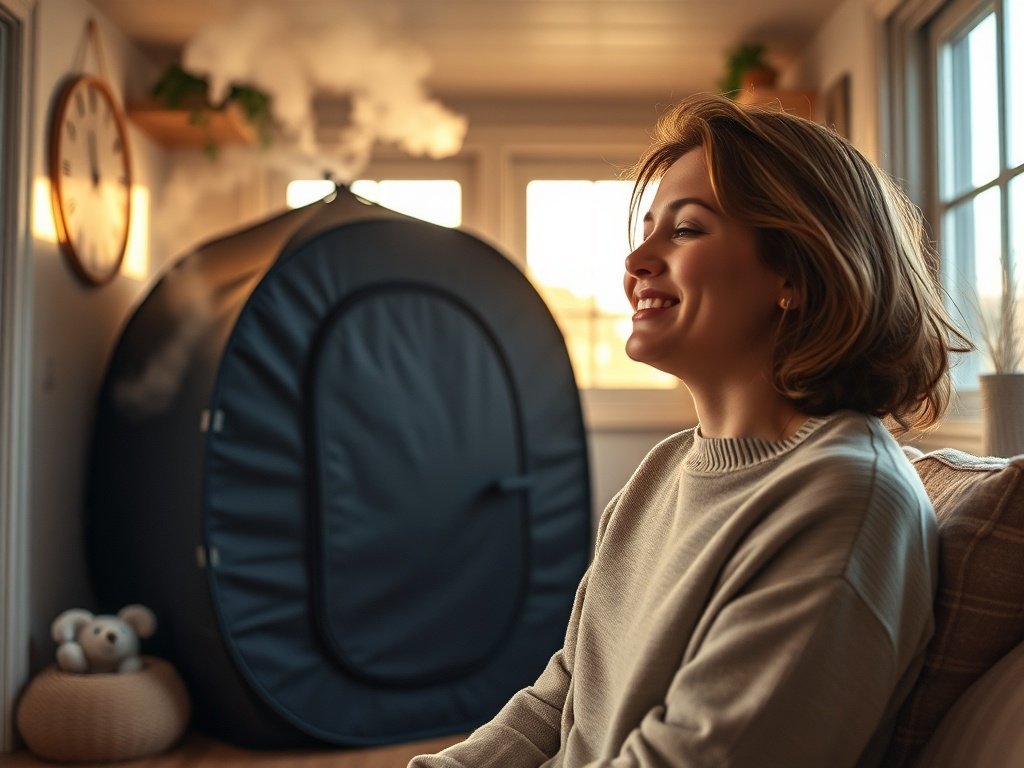 How a Fold-Down Home Sauna Can Turn a Tiny House Corner Into a 99-Minute Nordic Recovery Ritual