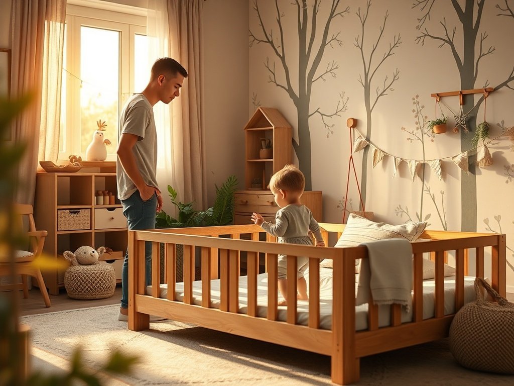 Montessori toddler floor bed review: how the EXPERLAM bed can turn bedtime chaos into a calmer nursery