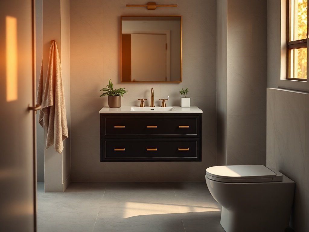 How a 30-Inch Floating Vanity Can Make a Small Bathroom Feel Bigger, Brighter, and More Finished