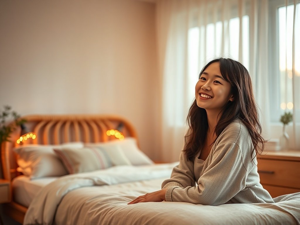 How a Boho Rattan Bed Frame Can Turn a Cramped Student Bedroom Into a Calm Japandi Retreat in One Upgrade